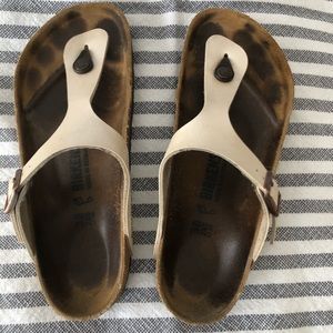 Birkenstock Gizeh Graceful Pearl White 8 (38)